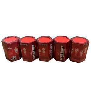 Peanuts 2022 Christmas Ornament Mystery Grab Box NEW Bundle Lot of 5 Snoopy